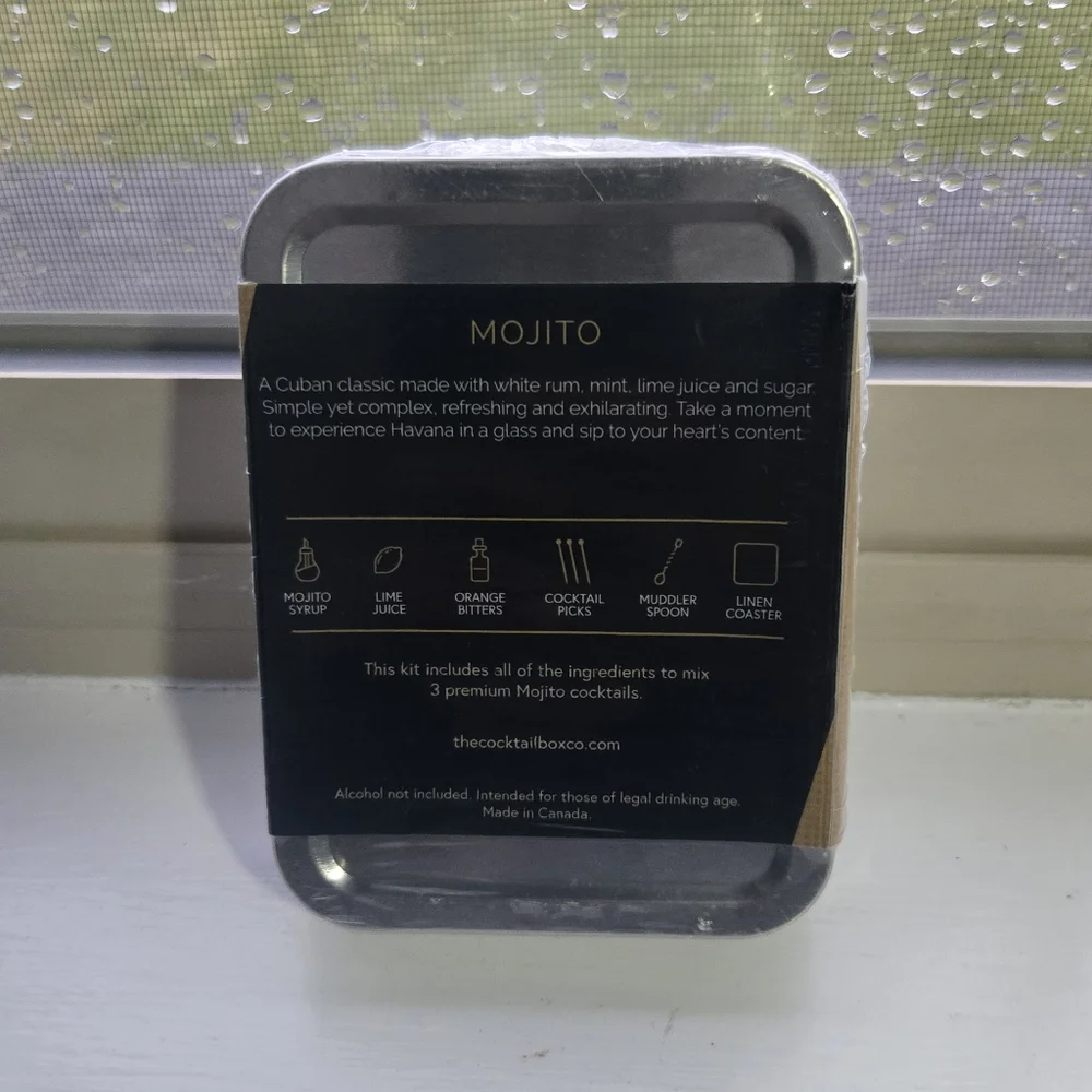 Mojito Cocktail Box Co Kit Party Vacation Beach Travel Size